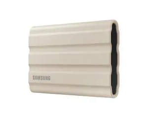 SAMSUNG SSD portabil T7 Shield 1TB USB 3.2 Gen 2 + IPS 65 bej