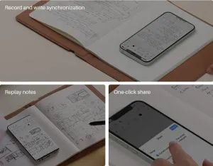 Notebook digital și tabletă grafică 2 în 1 HUION Note X10