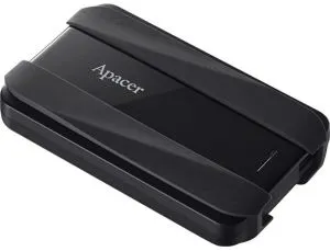 Hard disk Apacer AC533, 5TB 2.5" SATA HDD USB 3.2 Portable Hard Drive Plastic / Rubber Jet black