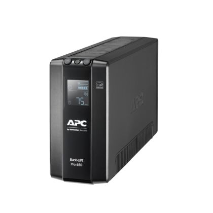 Uninterruptible UPS APC Back UPS Pro BR 650VA, 6 Outlets, AVR, LCD Interface