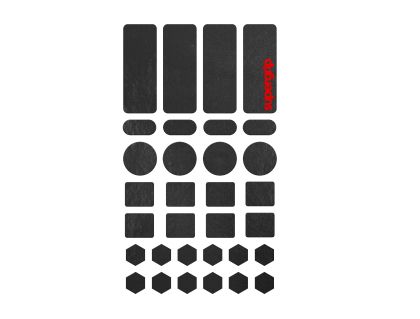 Pulsar универсални предварително изрязани грип ленти Supergrip Universal Grip Tape Precut Sheet