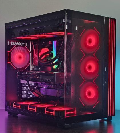 Ryzen 7-7800X3D/RTX 5070/SSD 1TB/RAM 32GB/B850 Wi-Fi/ Геймърски компютър DarkReaper D2