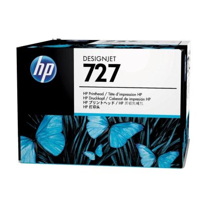 Cap de imprimare original HP 727 B3P06A, capacitate standard negru și color, pachet de 1