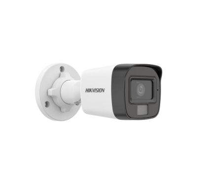 Камера Hi-Look 2 MP Smart Hybrid Light MD 2.0 Fixed Bullet Network Camera, 2.8mm, F1.6, IR,White Light up to 30m, H.265+, IP67, Digital WDR, 3D DNR, Built-in Microphone, 12Vdc/PoE 6.5W