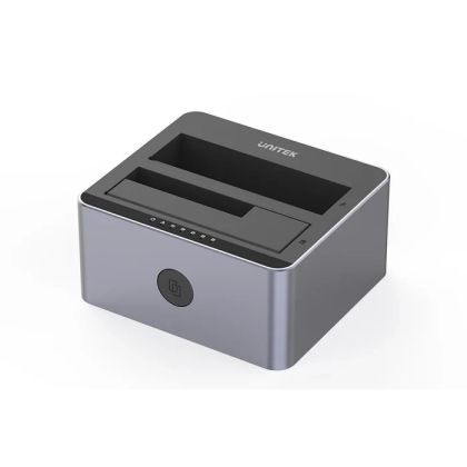Unitek Storage - HDD Dock - 2 BAY - Y-3026GY01-EU