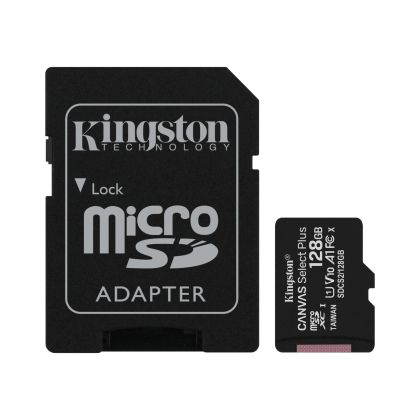 Карта памет Kingston Canvas Select Plus  microSDXC 128GB, Bulk