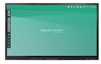 TRIUMPH BOARD 75”  IFP, Black panel,  Android 14