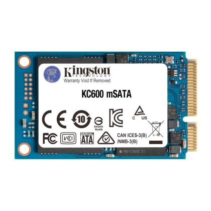 SSD KINGSTON KC600, 1024 GB, mSATA