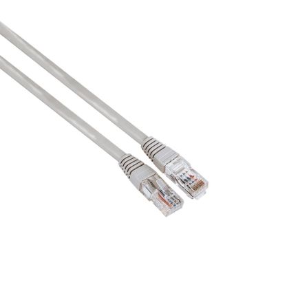 Ağ kablosu HAMA, CAT 5e, UTP, RJ-45 - RJ-45, 3 m, Gri, toplu ambalaj