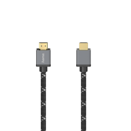 Hama Ultra High Speed HDMI™ Cable, Plug - Plug, 8K, Metal, Ethernet, 1.0 m