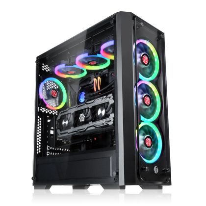 Raijintek Case EATX - PONOS TG4 - 4 x 120mm ARGB Fans, Tempered Glass