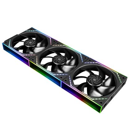 Thermalright Fan Pack 3-in-1 3x120mm - TL-M12Q x 3 - Infinity Mirror, Daisy-Chain, A-RGB