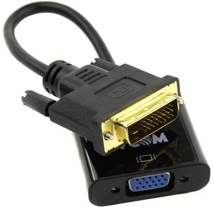 VCom Adapter DVI-D 24+1 M -> VGA F Active - CG491-0.15m