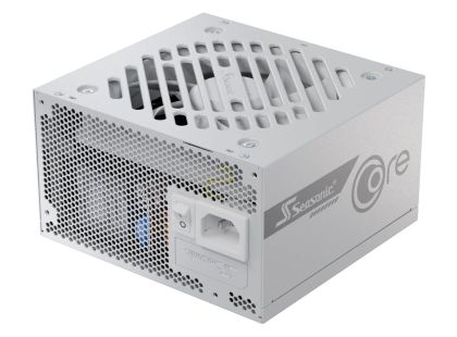 Seasonic PSU ATX 3.1 850W Gold, Full Modular, PCIe 5.1 - CORE GX-850 V2 White - SRP-CGX851-A5A32SF-WH