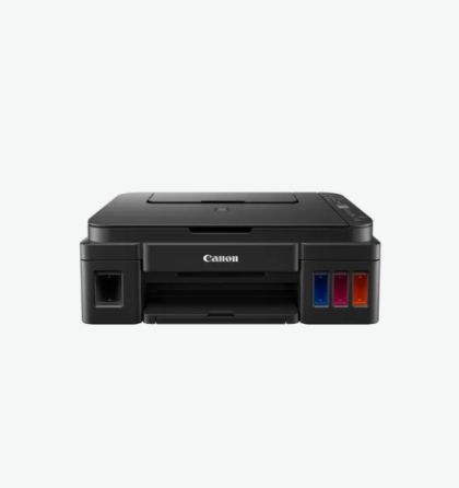 Мастилоструйно многофункционално устройство Canon PIXMA G3410 All-In-One, Black + Canon GI-490 BK
