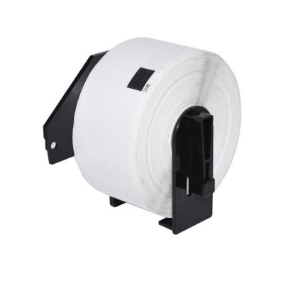 Makki Brother DK-11208 - Large Address Paper Labels, 38mmx90mm, 400 labels per roll, Black on White - MK-DK-11208