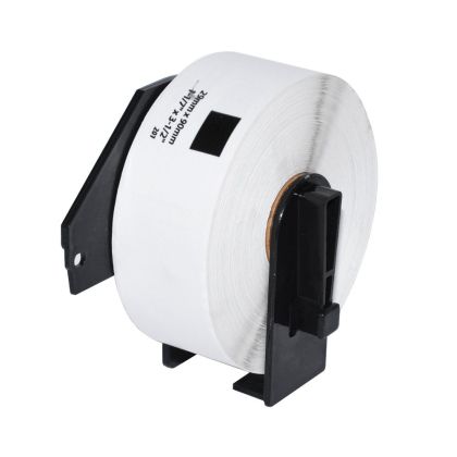 Makki Brother DK-11201 - Roll Standard Address Labels, 29mmx90mm, 400 labels per roll, Black on White - MK-DK-11201