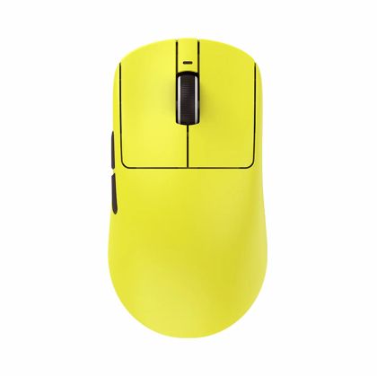 VXE Wireless Gaming Mouse Dragonfly R1 Pro Max 1K (4K compatible) - Kailh White Blade Switches, Yellow