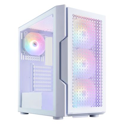 1stPlayer Case ATX - TRILOBITE T7 White - 4 fans included