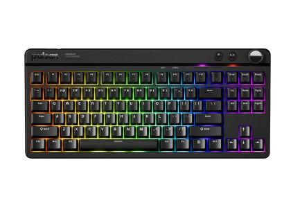Pulsar Professional Gaming Mechanical Keyboard Xboard MS TKL ANSI Black - 8K, Cherry MX2A [Linear], RGB