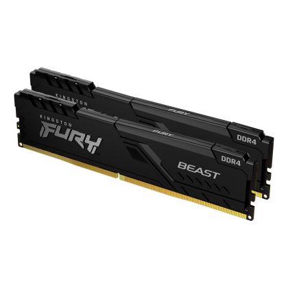 Memory Kingston FURY Beast Black 8GB(2x4GB) DDR4 2666MHz KF426C16BBK2/8