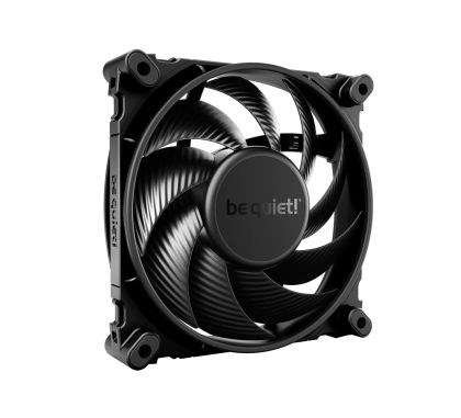 liniște! SILENT WINGS 4 120mm PWM, 4-pini, Viteza ventilatorului: 1600RPM, Suporturi din cauciuc și plastic dur, 18,9 db(A), 5 ani garanție