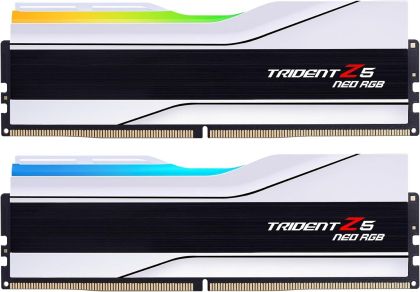 Memory G.SKILL Trident Z5 Neo RGB White 64GB(2x32GB) DDR5 6000MHz
