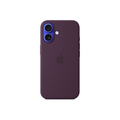Case Apple iPhone 16 Silicone Case with MagSafe - Plum