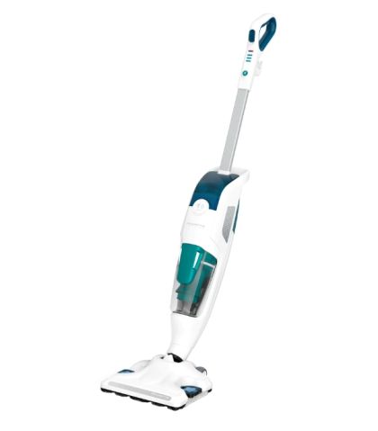 Steam cleaner ROWENTA RY7777WH CLEAN&STEAM REVOLUTION GREEN, Microfiber pads 2 'All floors' & 2 'Hard Spot', Water filtration cartridge x3, Essential oilchips x20, Carpetglider