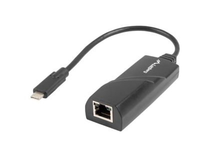 Adapter Lanberg USB type-c 3.1 LAN adapter 1GB