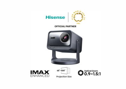 Multimedia projector Hisense C2 Pro Smart mini Laser Projector, 4K Ultra HD 3840x2160, 2000:1, 2600 lum, 60 Hz, Optical Zoom& Digital Zoom, Dolby Vision, IMAX enhanced, Dolby Vision, HDR10+, HDR10, HLG, 2*10W