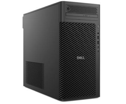 Workstation Dell Pro Max Tower T2 FCT2250, Intel Core Ultra 7 265K (30 MB cache, 20 cores, 3.3 GHz to 5.5GHz), 32GB: 2 x 16 GB, DDR5, 5600 MT/s, 1TB SSD PCIe M.2, Integrated Graphics, Bulgarian Keyboard&Mouse, 1500W, Win 11Pro, 3Y PS