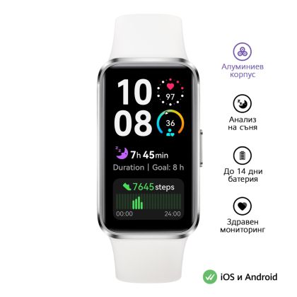 Fitness bracelet Huawei Band 10 Nora-B29F White