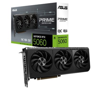 Video card Asus Prime GeForce RTX 5060 8GB GDDR7 OC