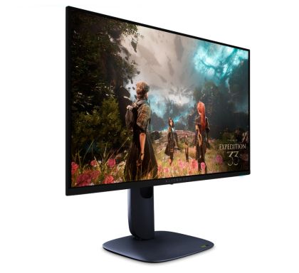 Монитор Dell Alienware AW2725Q, 26.7" QD-OLED, IPS, 0.03 ms GtG, AMD FreeSync, NVIDIA G-SYNC, 1,500,000:1, 1000 cd/m2, 4K UHD (3840 x 2160), 240Hz, 99% DCI-P3, HDMI, Earc, DP, USB 5Gbps, USB-C, PIP, PBP, Height Adjustable, Pivot, Swivel, Tilt