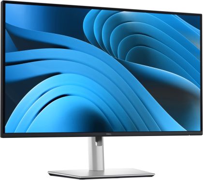 Monitor Dell P2725D, 27" WQHD LED, IPS Anti-Glare, 5ms, 100 Hz, 1500:1, 350 cd/m2, 2560x1440, 99% sRGB, USB-C, 3x USB 5Gbps Type-A, HDMI, Display Port, Height Adjustable, Pivot, Swivel, Tilt, Black