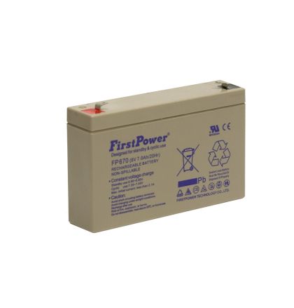 Батерия First Power FP670 7 Ah 6V