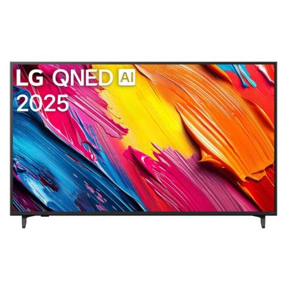 TV LG 65QNED70A6A, 65" 4K QNED HDR Smart TV, 3840x2160, DVB-T2/C/S2, Alpha 7 AI Processor, HDR10 / HLG, webOS 25 ThinQ, VRR / ALLM / HGiG, 4K Upscaling, WiFi 5, Voice ID, Bluetooth 5.0, AirPlay 2, LAN, CI, HDMI, SPDIF, Google Cast, 2 pole Stand