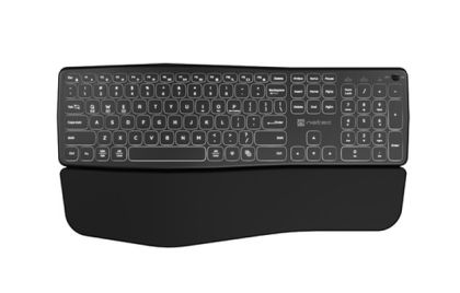 Keyboard Natec wireless bluetooth keyboard PORIFERA x-scissors, backlit ergonomic uslayout