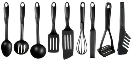 Set of cooking utensils Tefal K001S925 SET 9 ACCESSORIES BIENVENUE BLA