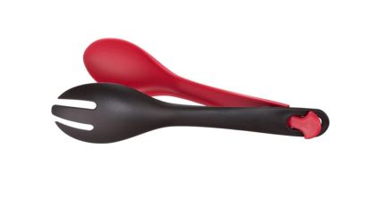 Tong Tefal K2060614, Ingenio, Salad tong, Kitchen tool, Termoplastic, 35.2x9.2x4.2cm, Up to 220°C, Dishwasher safe, black
