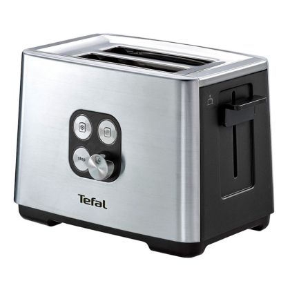 Toaster Tefal TT420D30, Ultra mini, Toaster, 700W, 2 Hole, 6 Stage thermostat, Stainless steel