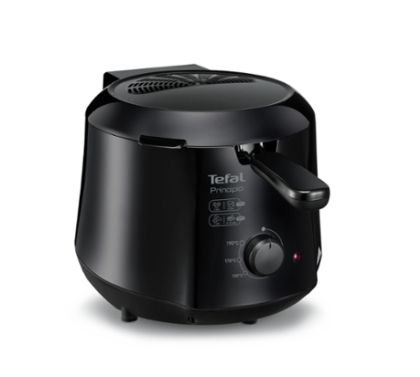 Fryer Tefal FF230831, Fry Principio, Compact fryer with thermo-insulated "cool" walls, Grease capacity: 1.2l, Capacity of food products: up to 600 g, black