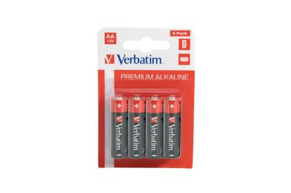 Battery Verbatim ALKALINE BATTERY AA 8 PACK (HANGCARD)