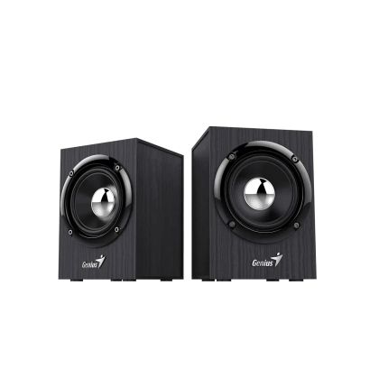 Genius Speakers 2.0 - SP-HF385BT - 4W RMS, Bluetooth 5.0, Wood
