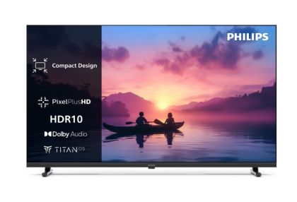 TV Philips 32PFS6000/12, 32" FHD LED 1920x1080, DVB-T/T2/T2-HD/C/S/S2, HDR 10, HLG, Dolby Audio, Smart, Titian, Pixel Plus FHD, 8GB, HDMI*3, USB*2, 802.11n, 12W RMS, Black