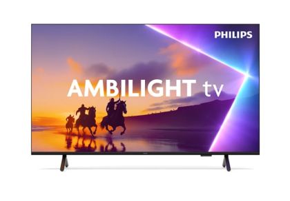Philips TV 65PUS8510/12, 65" 4K Ultra HD QLED, 3840x2160p, DVB-T/T2/T2-HD/C/S/S2, 60Hz, Ambilight 3, Pixel Precise UHD, 90% DCI, HDR+, Titan OS, Dolby Atmos, Dolby Digital, VRR, 3*HDMI, 2*USB, 802.11ac, 20W RMS, Black