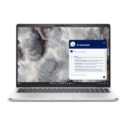 Лаптоп Dell Pro 16 Plus PB16250, Intel Core Ultra 7 255U (12 TOPS, 12 cores, up to 5.2 GHz), 16.0" FHD+ (1920x1200), AG 300 nit, 1x16 GB, DDR5, 5600 MT/s, 512 GB SSD, Integrated graphics, FHD HDR + IR Cam, FPR, Wi-Fi 6E, Backlit Kb, Win11 Pro,  Aluminum,