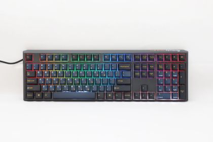 Ducky професионална геймърска механична клавиатура Professional Gaming Mechanical Keyboard One 3 Pro Nazca Line - 8K, Cherry MX2A RGB Silent Red [Linear]