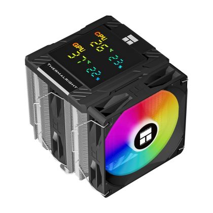 Thermalright охладител CPU Cooler Peerless Assassin 120 Digital A-RGB Black - Dual-Tower - LGA1851/AM5